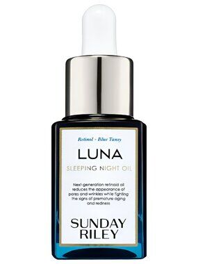 New in Box Sunday Riley Luna Sleeping Retinoid Night Oil 0.5 oz/15 ml
